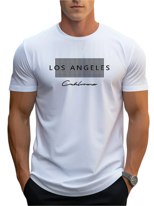 Cotton Loose Fit Los Angeles Graphic