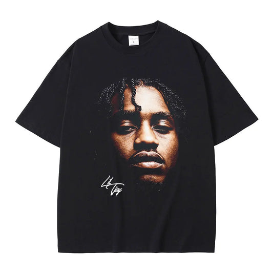 Rapper Lil Tjay Graphic T-shirt