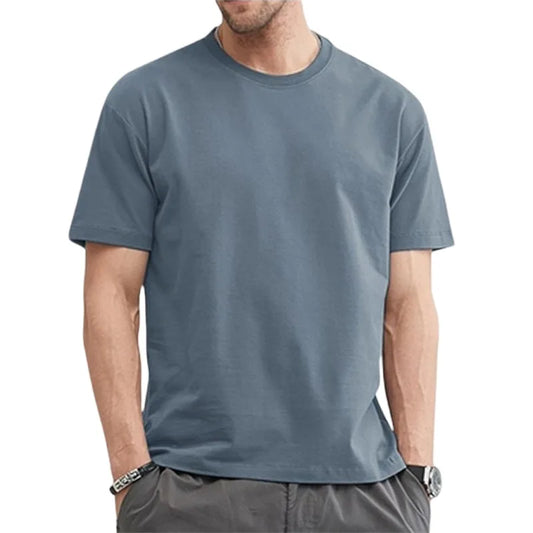 Cotton T-Shirt Solid Color